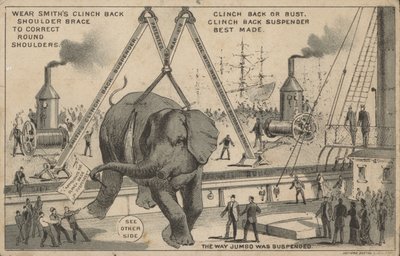 Pubblicità per le bretelle Smith