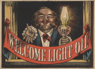 Pubblicità per Welcome Light Oil da American School