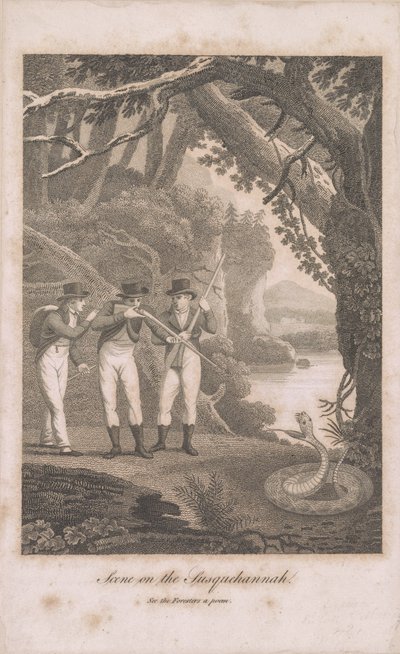 Alexander Wilson e compagni sul Susquehanna, 1809 da American School