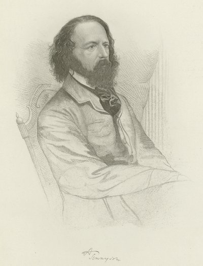 Alfred, Lord Tennyson da American School