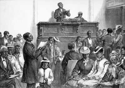 Schizzi americani: Una congregazione negra a Washington, da 