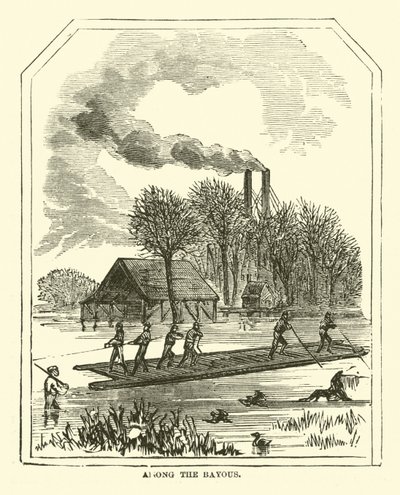 Tra i Bayou, marzo 1863 da American School