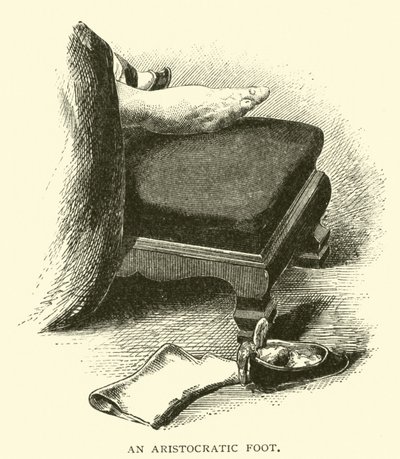 Un piede aristocratico da American School