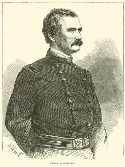 Andrew A Humphreys, agosto 1863 da American School