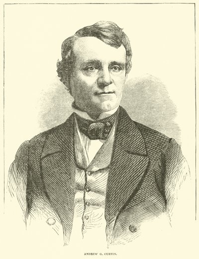 Andrew G Curtin, dicembre 1863 da American School