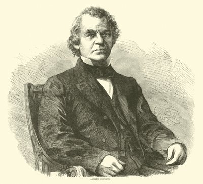 Andrew Johnson, aprile 1865 da American School