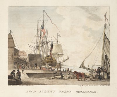 Arch Street Ferry, Philadelphia da American School