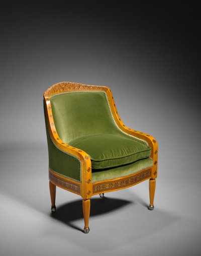 Poltrona, progettata da Tiffany Studios, USA, c.1890 da American School