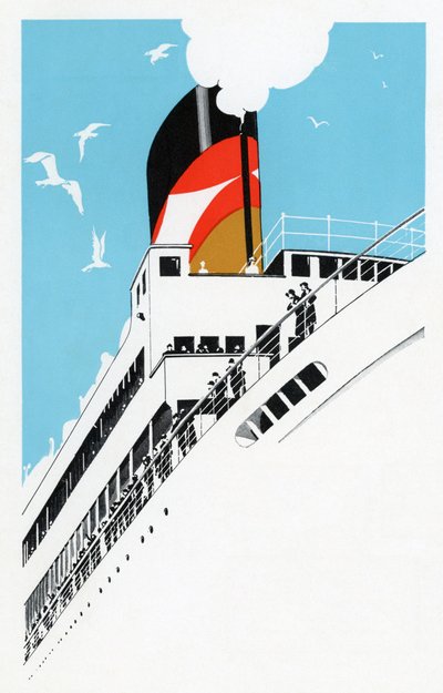 Illustrazione Art Deco degli anni 