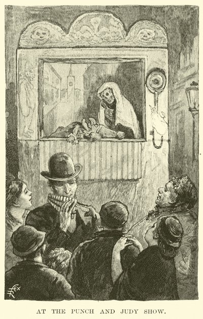 Alla Spettacolo di Punch e Judy da American School