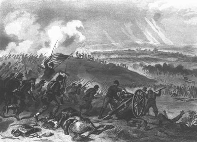 Battaglia di Gettysburg - Carica finale delle forze dell