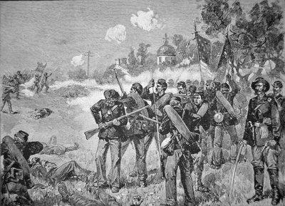 Battaglia di Gettysburg, a distanza ravvicinata nel primo giorno da American School