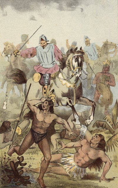Battaglia con gli indiani della Vega da American School