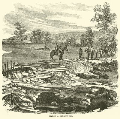 Dietro una barricata, settembre 1862 da American School