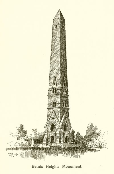 Monumento di Bemis Heights da American School