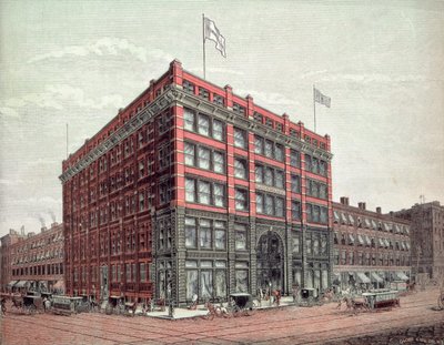 Souvenir di Bloomingdales, 1886 da American School