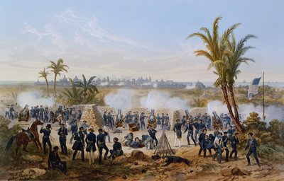 Bombardamento di Veracruz, marzo 1847 da American School