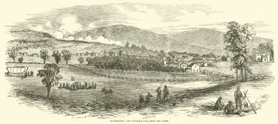 Boonesboro e Turners Gap, da ovest, settembre 1862 da American School