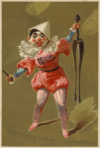 Ragazzo vestito da clown da American School