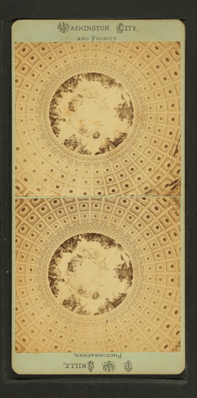Pittura allegorica di Brumidi, c.1865 da American School