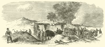Lavori di costruzione, giugno 1864 da American School
