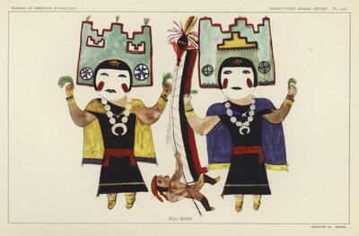 Buli Mana (litografia a colori) da American School