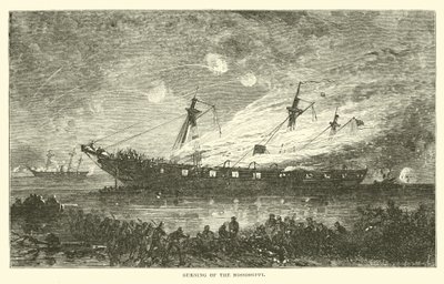 Incendio del Mississippi, aprile 1863 da American School