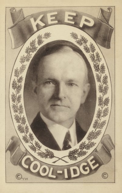 Calvin Coolidge (litografia) da American School