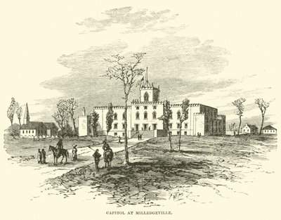Campidoglio a Milledgeville, novembre 1864 da American School