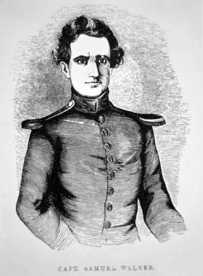 Capitano Samuel Walker, 1847 (incisione) da American School