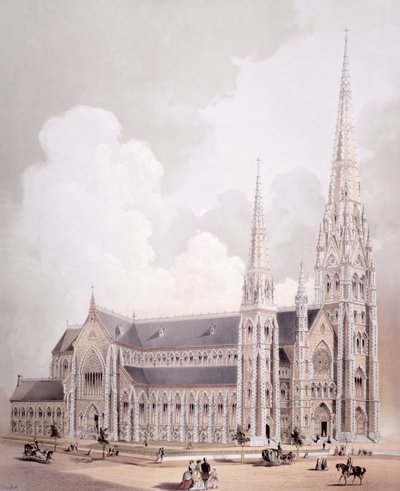 Cattedrale della Santa Croce, Boston, Massachusetts da American School