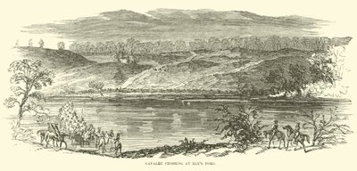 Cavalleria che attraversa a Elys Ford, gennaio-aprile 1863 da American School