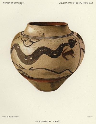 Vaso Cerimoniale (cromolitografia) da American School
