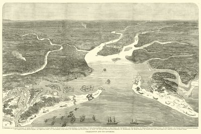 Charleston e i suoi dintorni, luglio 1863 da American School
