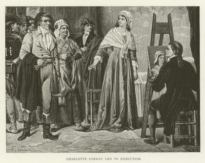 Charlotte Corday condotta all