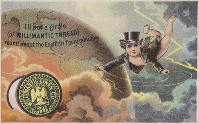Cherubino che vola intorno alla Terra da American School