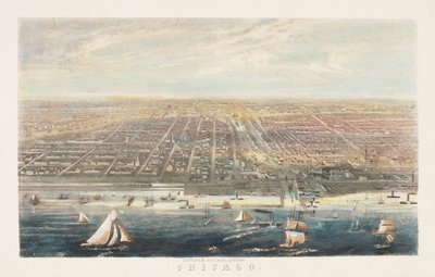 Porto di Chicago dopo il 1856 da American School