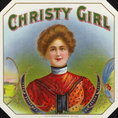Christy Girl, etichetta di sigari da American School