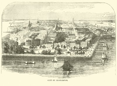 Città di Charleston, maggio 1862 da American School