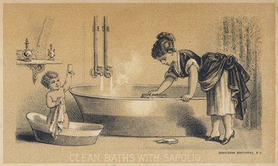 Pulire i bagni con Sapolio da American School