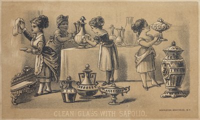Pulire il vetro con Sapolio da American School