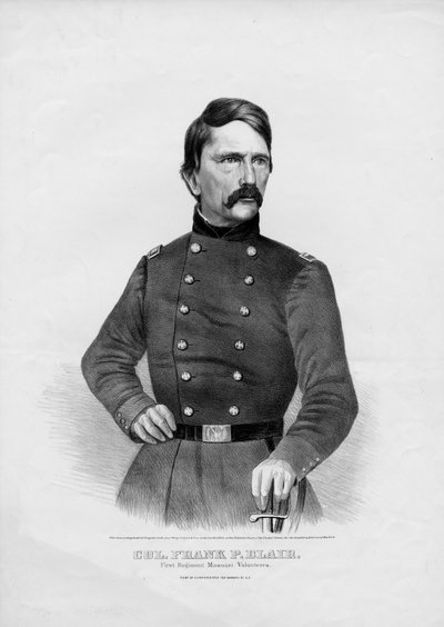 Col. Frank P. Blair: Primo Reggimento Volontari del Missouri da American School