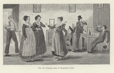 Ritorno a casa della sposa napoletana da American School