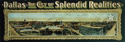 Dallas: La città delle splendide realtà, cartellone da American School