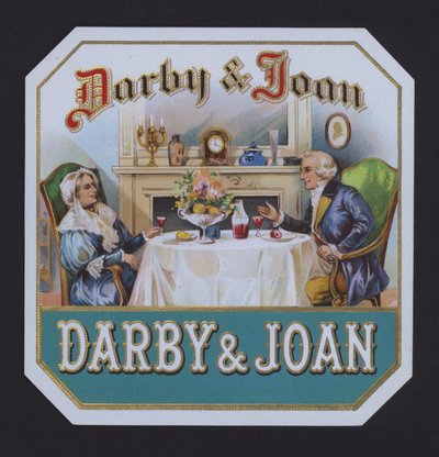 Darby e Joan, etichetta di sigaro da American School
