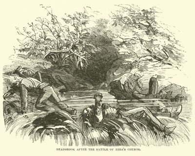 Deadbrook dopo la battaglia della chiesa di Ezra, agosto 1864 da American School