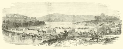 Early attraversa di nuovo il Potomac, luglio 1864 da American School