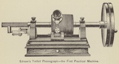 Fonografo di Edison, la prima macchina pratica da American School