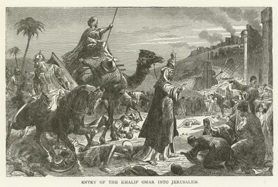 Entrata del Califfo Omar a Gerusalemme da American School