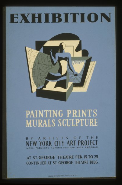Mostra di Pittura, stampe, murales, sculture di artisti del New York City Art Project da American School
